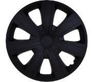 Autostyle 4-Delige Wieldoppenset Tenzo 15-inch zwart Zwart