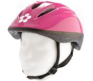 Pexkids fietshelm junior Flowers maat 52/56 cm roze