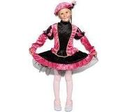 Haza Pietenjurkje kind Roze/Zwart met petticoat