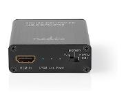 Nedis HDMI-Extractor | HDMI Input | HDMI Output / Toslink Female / 1x 3,5 mm | 1 stuks - VEXT3470AT