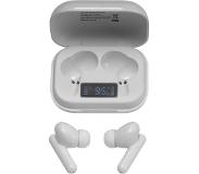 Denver TWE-38 - Earbuds - Wireless - Draadloos Oordopjes - Bluetooth - met oplaad case - handsfree - sporten - headset - In-ear - Wit