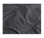 Primaviera Deluxe Kussensloop Deluxe | Primaviera Deluxe katoen grijs 70x60 cm kussenslopen | NADUVI