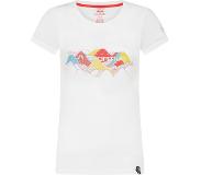 La Sportiva Hills T-Shirt Dames, wit XS 2021 T-shirts