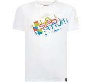 La Sportiva Square Evo T-Shirt Heren, wit L 2021 T-shirts