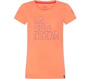 La Sportiva Pattern T-Shirt Dames, oranje XS 2021 T-shirts