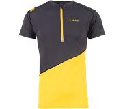 La Sportiva Limitless T-shirt Heren, zwart/geel XL 2021 Loopshirts