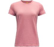 Devold - Women's Eika Tee - Merino-ondergoed S, roze/rood