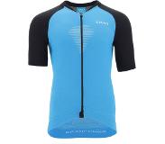 UYN Granfondo OW Biking Man Shirt Short Sleeve Danube Blue/Blackboard XL