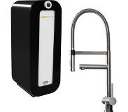 Hotspot titanium xl kokend water kraan met combi 8 liter boiler, rvs