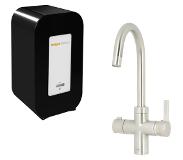 Hotspot titanium calisto kokend water kraan met solo 4 liter boiler, rvs