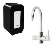 Hotspot titanium calisto kokend water kraan met solo 4 liter boiler, chroom