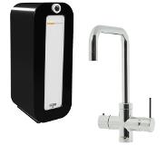 Hotspot titanium Vitoria kokend water kraan met Combi 8 liter boiler, chroom