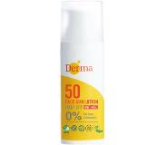 Derma Sun zonnebrand gezicht SPF 50 50 ml (50ml)