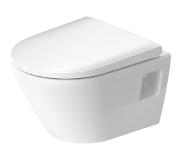 Duravit D-Neo hangend verkort diepspoeltoilet Rimless, 48 x 37 cm, wit