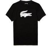 Lacoste Sport 3D Print T-shirt - Mannen - Zwart - Wit
