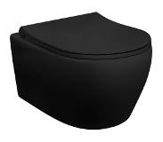 SaniGoods Acora toilet zwart