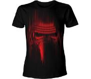 Nordic Game Supply Star Wars - Kylo Ren Rode lijnen print T-shirt - 2XL