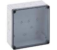 Spelsberg TK PS 1818-6f-tm Installatiebehuizing 182 x 180 x 63 Polycarbonaat, Polystereen (EPS) Grijs-wit (RAL 7035) 1 stuk(s)
