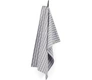 Walra Theedoek Walra Dry with Stripes Off Black