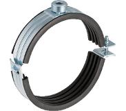 Geberit GEB tweedelige beugel PE Silent, staal, blank, uitw buisdiam 135mm