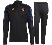Adidas Real Madrid Tiro Longsleeve Trainingsshirt 21/22 Heren - T-shirts Zwart M