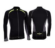 Avento Fietsshirt Avento 81BU Heren Lange Mouwen Zwart