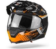 NEXX X.Vilijord Mudvalley Black Grey Orange Modular Helmet S