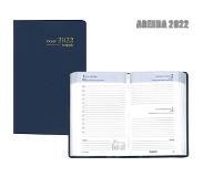 Brepols Agenda 2022 - Trade - Seta gebonden - 7,7 x 12 cm - Blauw