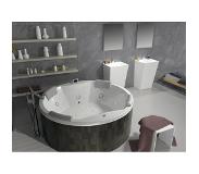 Riho Carmen Thermae bubbelbad 180cm wit en grijs