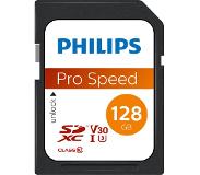 Philips FM12SD65B - SDXC kaart 128GB - Class 10 - UHS-I U3