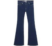 Mango Mid waist flared fit jeans met donkere wassing