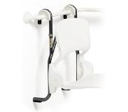 Linido verstelbaar hangend Click-On frame voor douchezitting 62,5/72,5 x 15,5 cm, rvs gecoat antraciet