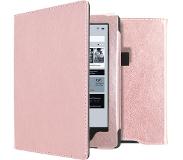 IMoshion Vegan Leather Bookcase voor de Kobo Aura H2O - Rosé Goud