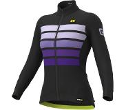 Alé Cycling PRR Sombra Wool Thermo Longsleeve Jersey Dames, zwart/violet M 2021 Wielershirts
