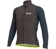 Alé Cycling PRR Green Bolt Longsleeve Jersey Heren, zwart/oranje S 2021 Wielershirts