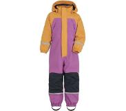 Didriksons Zeb Coverall Kids, roze/geel 140 2021 Jumpsuits