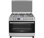 Wiggo WO-E909R(XX) Serie 9 - Gasfornuis - Rvs