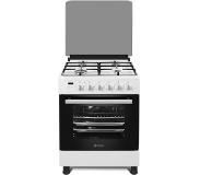 Wiggo WO-E609R(WW) Serie 9 - Gasfornuis - Wit