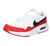 Nike Sneakers - Maat 32 - Unisex - Wit - Rood - Zwart