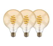 Hombli Smart Lamp Filament Globe Amber 3-Pack