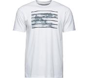 Black Diamond Aerial View Tee Men, wit XL 2021 T-shirts