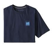Patagonia Alpine Icone Regenerative Organic Pilot Cotton T-Shirt Men, blauw L 2022 T-shirts
