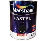 Marshall Pastel Binnen MuurLak Mat Zwart - Solvent/Waterbasis 0.75L