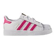 Adidas Superstar I Sneakers - Maat 22 - Unisex - wit/roze