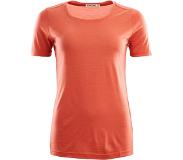Aclima Dames Lightwool T-Shirt (Maat S, oranje)
