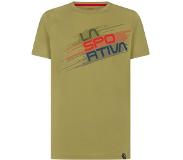 La Sportiva - Stripe Evo - T-shirt XL, beige/oranje