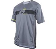 O'Neal Pin It Jersey met korte mouwen Heren, grijs/geel M 2023 MTB & Downhill jerseys