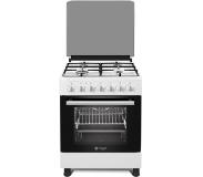 Wiggo WO-E605R(WW) Serie 5 - Gasfornuis - Wit