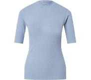 Modstrom ribgebreid T-shirt Krown grijsblauw | Maat: 36