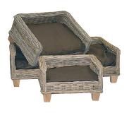 Surplus Rotan Hondenbed 118 x 82 x 40 cm